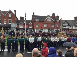 Remembrance Service November 2015 Haslemere