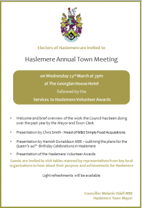 NB Haslemere Annual Town Meeting