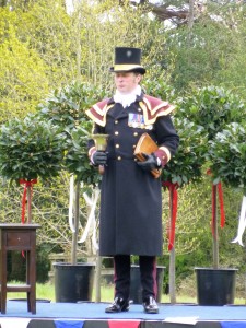 Haslemere's Town Crier, Christian Ashdown