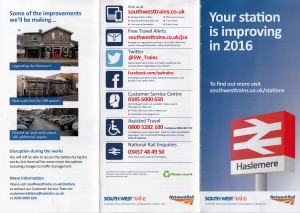 South West Trains Leaflet