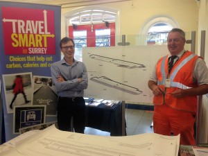 SWT Travel event at the station