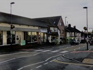 New crossing at Wey Hill