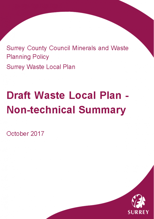 Surrey Waste Local Plan Haslemere first